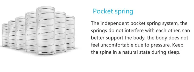 china supplier new pocket spring pillow for supermarket 3d adjustable bed - Jozy Mattress | Jozy.net