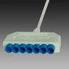 50V double row rgb led strip light connector Mini HVL760 FOK 6 way distributor parallel connection