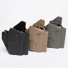 Holster Adjustable Light Bearing Black Plastic Tactical Gun Holster For Pistol Glock