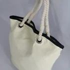 Hand Bag Reusable Canvas Tote Hand Bag Wholesale Tote Bag Ladies Handbags With Custom Printed Logo