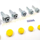 Hot sale BSP female 60 cone carbon steel straight and 90 bend Hydraulic Fittings 22611 22641 22691