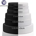 25mm 35mm Wide Natural Rubber White Knitted Weave Crochet Elastic Band for Underwear