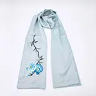 Exquisite Silk Suzhou Made Embroidered Chinese Scarf Scarf