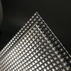 Economic and efficient milky white acrylic light led diffuser pmma sheet with printing