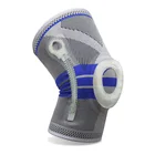 Medical Grade Knee Protector Sport Knee Support Knee Brace Compression Sleeve with Side Stabilizers & Patella Gel Pads