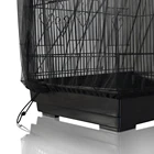 Birdcage High Soft Ventilated Mesh Practical Seed Catcher Birdcage Nylon Mesh Net Cover Skirt Guard Bird Cage Cover
