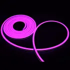24V purple 10x18 side bend plane soft silicone waterproof IP65 flex LED neon strip light for decoration