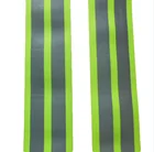 Customized green reflective elastic band fitness