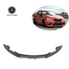 For 2019 BMW F87 M2C M2 Competition M performance style Carbon Fiber Front bumper Lip Splitter Spoiler