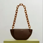new trendy french designer pu leather shoulder bag shoulder handbags for ladies