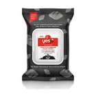 Organic Disposable Deep Cleansing Facial Coconut Oil Charcoal Face Wet Wipe for Men