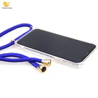 Samsung For Samsung A10 S20 Neck Cross Body Clear Phone Case With Strap ROHS RECH