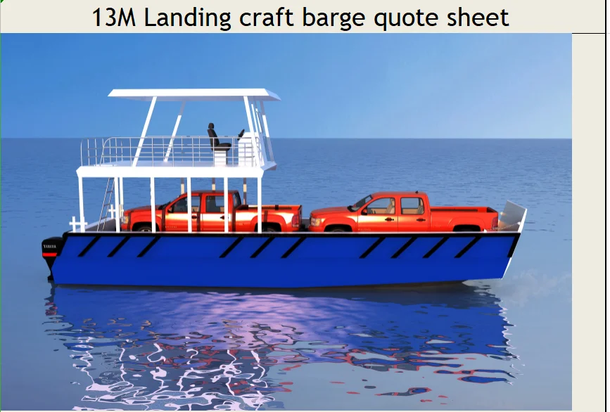 13m taixin patrol landing craft deep v working boats for sale