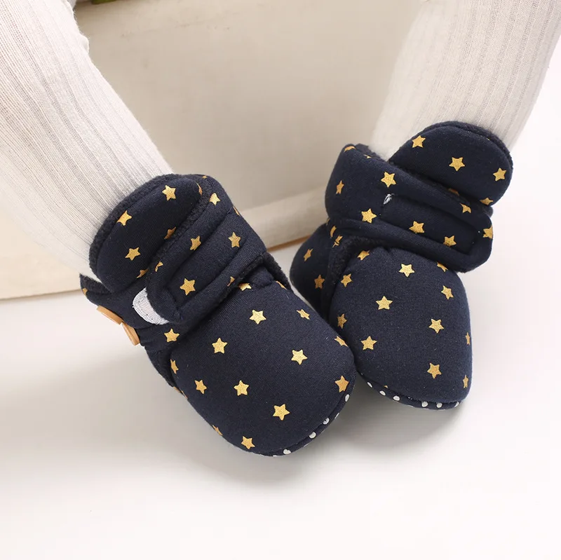 Winter Warm Baby Shoes Add Plush Baby Walking Shoes for Boys and Girls 2020 details