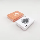 Professional Custom Printing 100% Plastic PVC Playing Poker Cards Deck Sale With High Quality