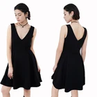 2019 chinese custom print elegant clothes fashion sexy summer dresses woman casual dress