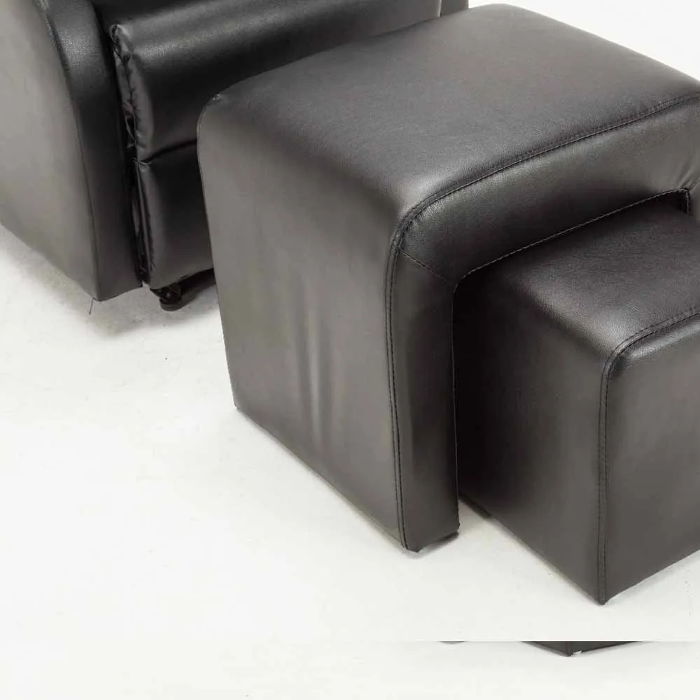 Furniture Single Modern Power Lift Electric Riser Recliner Chair with Cup Holder in Diamond Air Leather for Elderly manufacture