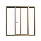 indoor gold glazed sliding windows soundproof aluminum glass sliding window aluminum frame glass windows