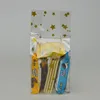 Colorful custom printing plastic gift bag/cellophane gift bags/gift package bag