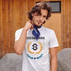 T White Mens Designer Tshirt Custom Designers Embroidered T Shirt Embroidery White 100% Cotton Tshirt Tshirt Men Clothing