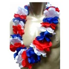Flower EK 2020 France Neck Hawaii Leis Garland French Neck Flower Chain