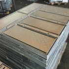 Singapore cover galvanized Steel Hinged Flat Drain Grating