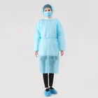 Disposable Clean Medication Laboratory Isolation Cover Gown Surgical Clothes