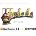 Amusement Park Ride Kids Electric Track Train Ride And Outdoor