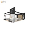 IZEXPO 30MINS QUICK BUILD custom wooden exhibition stand trade show fair booth