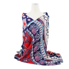High quality factory stock warm scarf mid-weight print pashmina hijab thick cashmere shawl soft cold weather winter scarves
