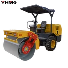 High Efficiency Two-Wheeled 3.5 Ton Hydraulic Vibrating Single Drum Road Roller