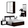 foshan factory modern Best Seller Panel Furniture for Melamine bedroom set