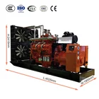 Gas Generator Gas Generator 500kw High-power 500KW Natural Gas Brushless Generator 625KVA Copper Gas Generator Unit