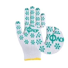industrial working gloves garden cotton knit hand gloves for labor workers