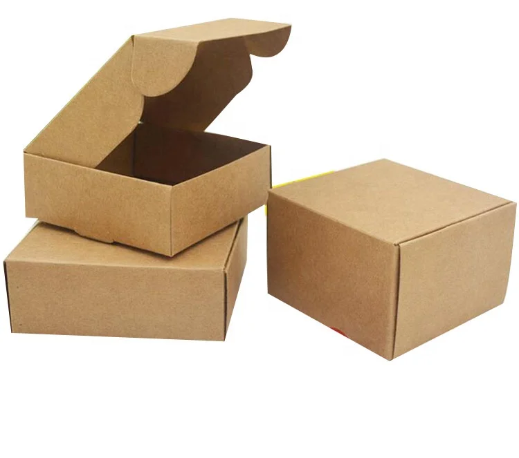 candle kraft paper packaging cardboard box for tealight