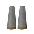 Yarn Silver Coated Fibre Yarn Factory Direct Supply Silver Coated Conductive Fiber Metallic Knitting Yarn