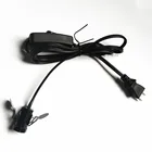 Japan 2-Prong plug and 303 switch with butterfly lamp socket