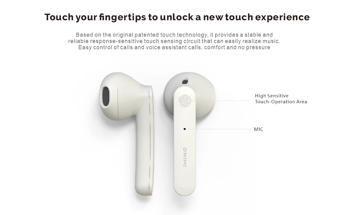 2020 New Arrival hello 1 true wireless tws earbuds with bluetooh stereo headphones and Type-c charging port headset - ANKUX.COM