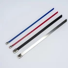Cable Zip Wire Trade Silicon Tie Slider Stainless Steel Tie