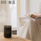 Electric aroma diffuser usb mini portable candle air humidifier with light