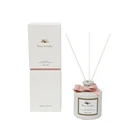 Luxury pure white painted glass empty bottle fragrance diffuser reed diffuser aroma
