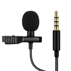 Lavalier lapel microphone for mobile phones cameras handheld DV External portable 3.5mm wired
