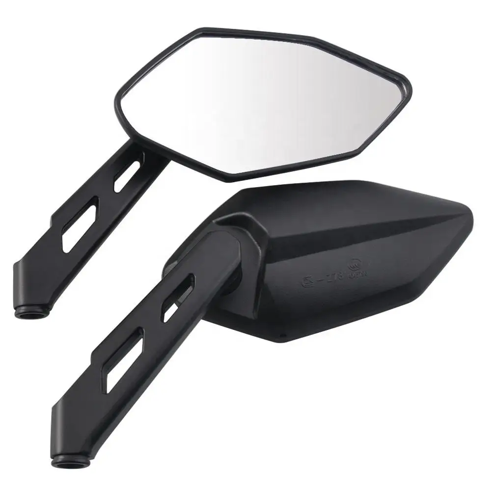 M10 Motorcycle Rear View Mirror Case Fits for Kawasaki ER 6N 6F ER-5 Z800 Z900 Z1000 Z750 W800 ZRX400 ZRX1100 ATV 10mm Mirrors