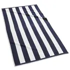 OTK100 certificate 100cm x 180cm OEM service reactive printing 100%cotton velour beach towel
