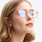 Metal Optical Eyeglasses Women Men Alloy Material Lightweight Spectacle Frame For Myopic Support Prescription Lens