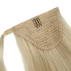 Wholesale 100% Virgin Remy Human Hair Ponytail Hair Extensions With Cuticle Aligned