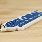 High Quality Pvc 2D Key Chain Custom Logo Custom Rubber Soft Pvc Keychain
