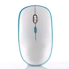Custom logo slim usb mice 2.4G optical computer wireless office mouse For mac laptop windows