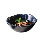 Promotion of colorful ceramic dessert ice cream bowl small fruit Spot salad bowl