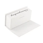 Customized printed luxury single glass paper gift packaging box